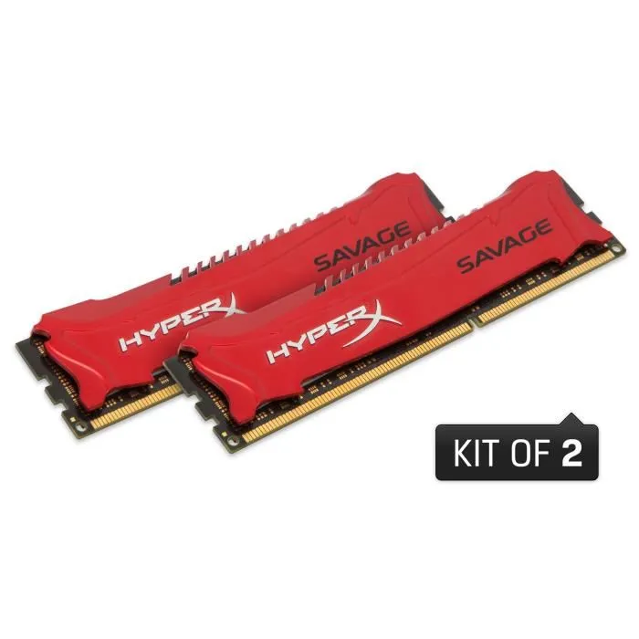 Kingston 16Go DDR3 HyperX Savage CL9 1600MHZ (x2) Reconditionné - 89,99 € Kingston 16Go DDR3 HyperX Savage CL9 1600MHZ (x2) Reconditionné Kingston reconditionné disponible sur Cdiscount Seconde Vie