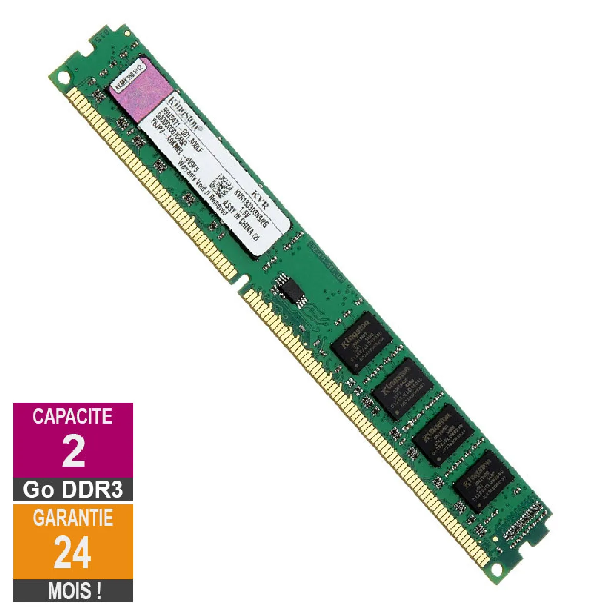 Kingston KVR1333D3N9/2G LP 2Go 1333MHz DDR3 Reconditionné - 14,69 € Kingston KVR1333D3N9/2G LP 2Go 1333MHz DDR3 Reconditionné Kingston reconditionné disponible sur Rue du Commerce Seconde Vie