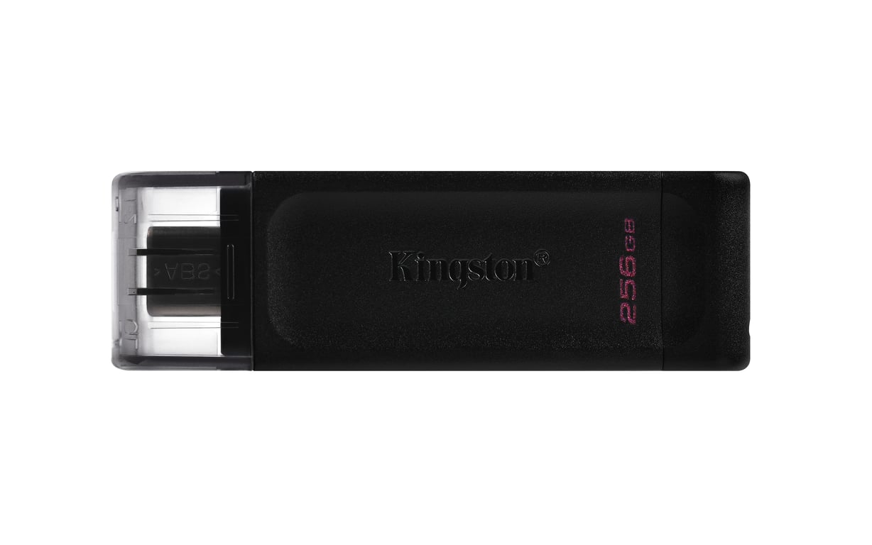 Kingston Technology DataTraveler 256Go USB-C 3.2 Gen 1 70 - Très bon état Très bon état Kingston reconditionné disponible sur Pixmania