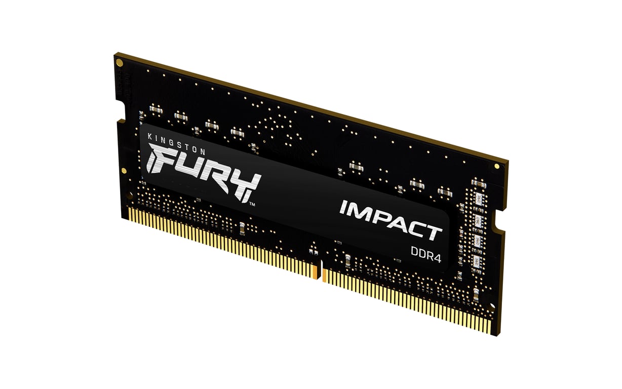 Kingston Technology FURY 8GB 3200MT/s DDR4 CL20 SODIMM Impact - Excellent état Parfait état Kingston reconditionné disponible sur Pixmania