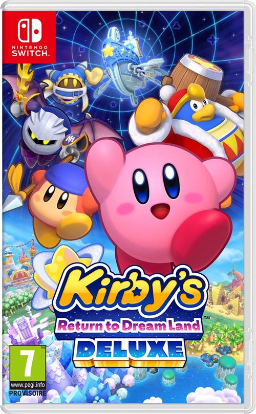 Kirby’s Return to Dream Land Edition Deluxe Nintendo Switch État correct Nintendo reconditionné disponible sur Fnac