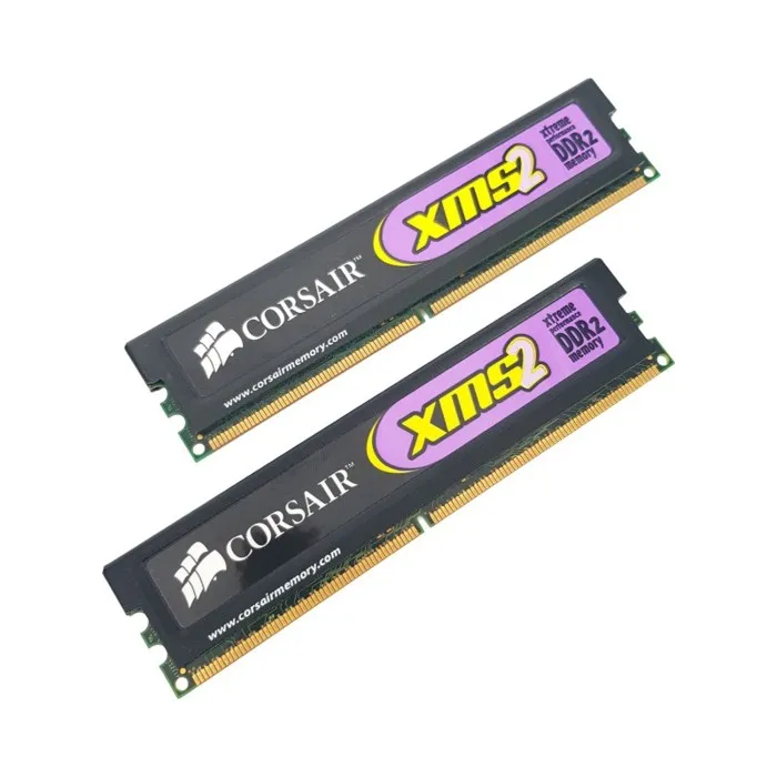 Acheter Kit 1Go RAM (2 barrettes mémoire 512Mo) DDR2 CORSAIR XMS2 DIMM PC2-6400 800MHz Reconditionné - 13,67 € | Dero Kit 1Go RAM (2 barrettes mémoire 512Mo) DDR2 CORSAIR XMS2 DIMM PC2-6400 800MHz Reconditionné Corsair reconditionné disponible sur Cdiscount Seconde Vie | Dero