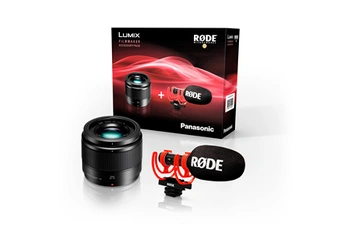 Kit accessoires pour Lumix Micro 4/3 : Lumix 25mm F1.7 + Micro Vidéomicro 2 Bon état reconditionné disponible sur Darty