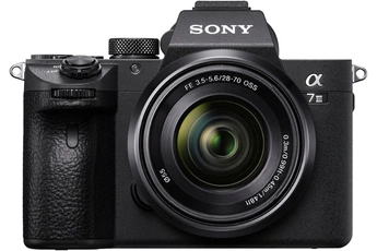 Kit Alpha 7 III Noir + Objectif FE 28-70 mm f/3,5-5,6 OSS II Noir Bon état Sony reconditionné disponible sur Darty