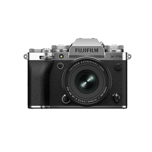 Kit Appareil photo hybride Fujifilm X-T5 argent + XF 16-50mm f/2.8-4.8 R LM WR État correct Fujifilm reconditionné disponible sur Fnac