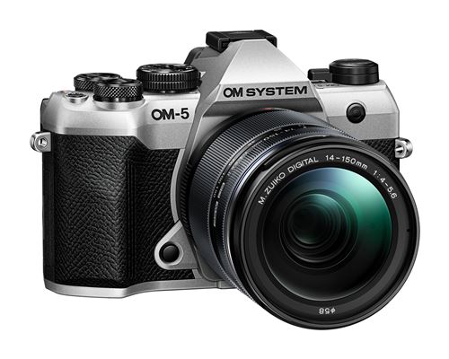 Kit appareil photo hybride OM System OM-5 Mark II + M.Zuiko Digital 12-45mm F4 PRO Argent État correct OM System reconditionné disponible sur Fnac | Dero
