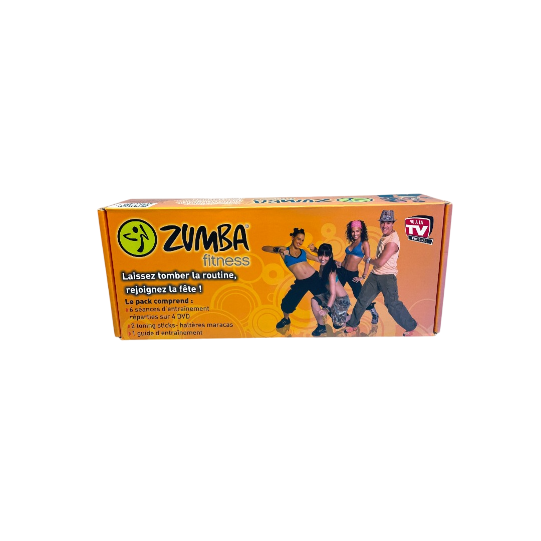 Acheter Kit coffret - Zumba fitness Très bon état - 28,80 € Kit coffret - Zumba fitness Très bon état reconditionné disponible sur Label Emmaüs