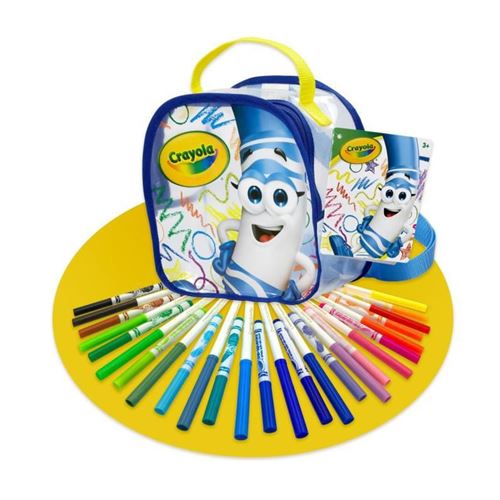 Kit créatif Crayola Sac à dos garni État correct - 15,99 € Kit créatif Crayola Sac à dos garni État correct reconditionné disponible sur Fnac
