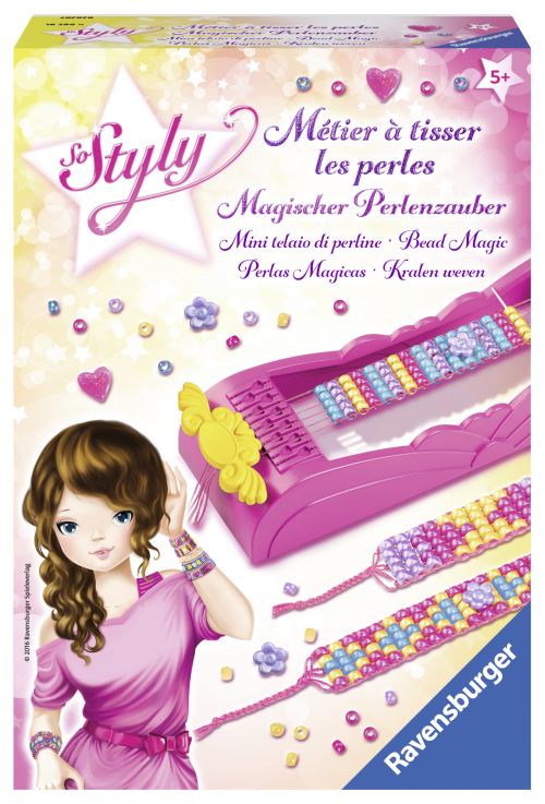 Acheter Kit créatif Métier à tisser les perles So Styly Ravensburger État correct - 21,98 € Kit créatif Métier à tisser les perles So Styly Ravensburger État correct N/A (Il n'y a pas assez d'in reconditionné disponible sur Fnac