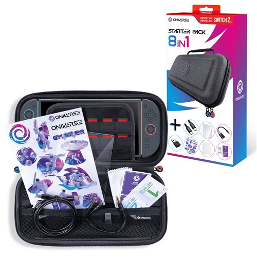 Kit de démarrage 8 en 1 Oniverse Gris pour Nintendo Switch™ 2 État correct - 13,99 € Kit de démarrage 8 en 1 Oniverse Gris pour Nintendo Switch™ 2 État correct N/A reconditionné disponible sur Fnac