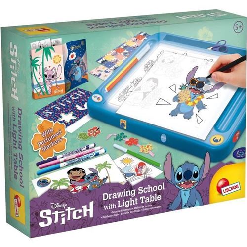 Kit de dessin Stitch - Table lumineuse - modèles, Feutres État correct N/A reconditionné disponible sur Fnac