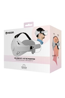 Kit de maintien pour oculus Meta Quest 2 Gris et noir Bon état Nacon reconditionné disponible sur Darty