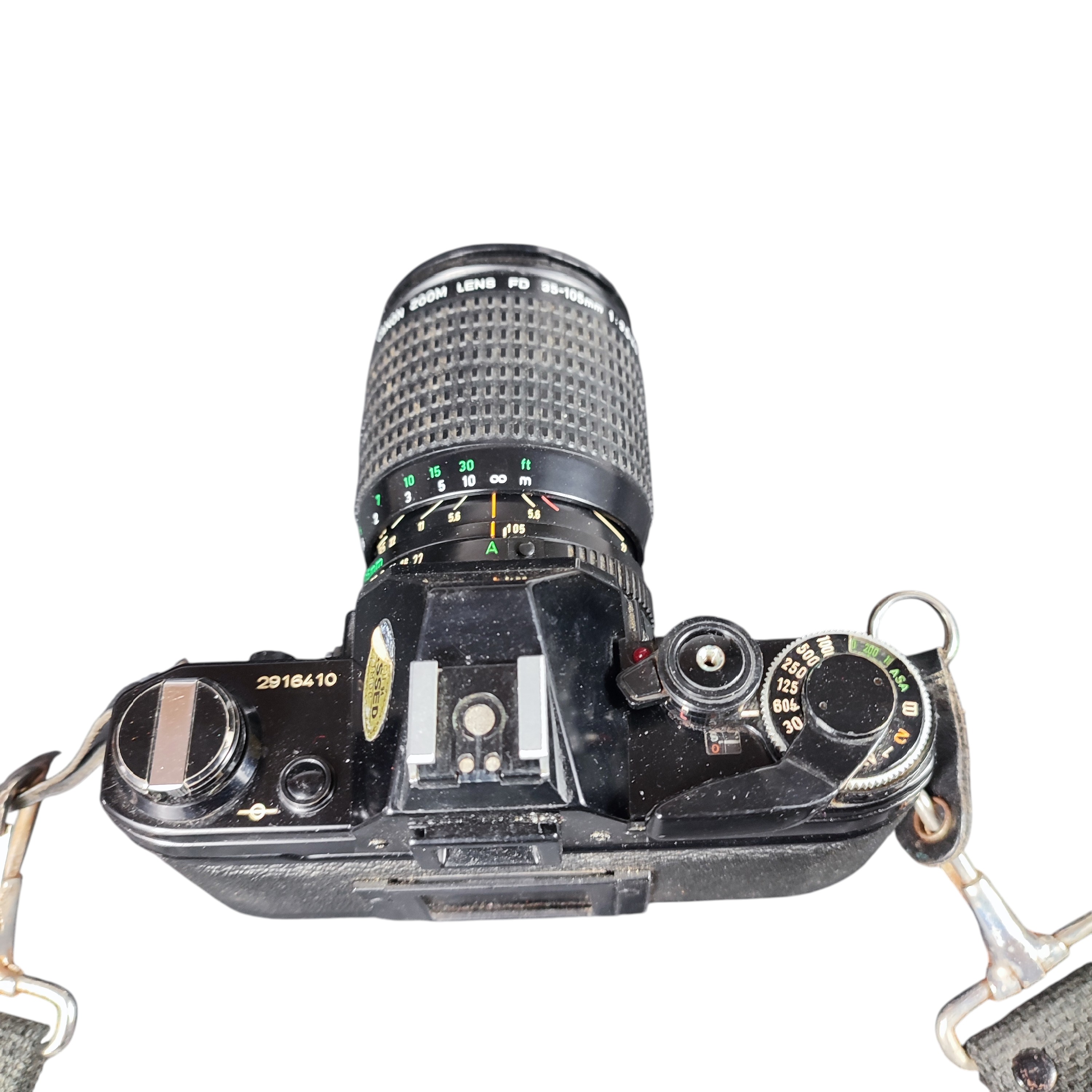 Voir photo 4 de Kit de photographie argentique vintage CANON (appareil photo + 3 objectifs + flash) Kit de photographie argentique vintage CANON (appareil photo + 3 objectifs + flash) État correct reconditionné photo 4