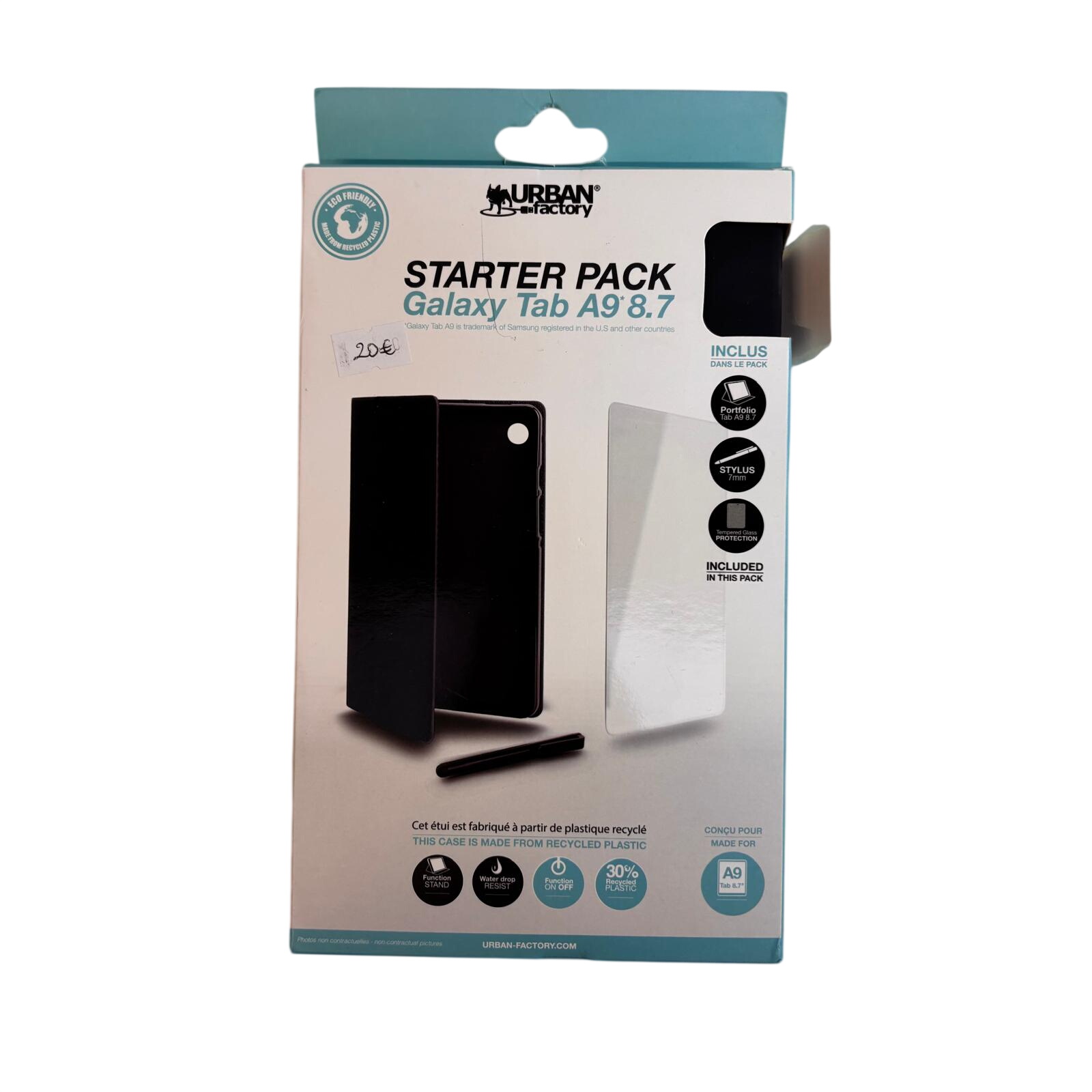 Kit de protection SAMSUNG Galaxy Tab A9 8.7 (coque + vitre + stylet) Parfait état - 20,00 € Kit de protection SAMSUNG Galaxy Tab A9 8.7 (coque + vitre + stylet) Parfait état reconditionné disponible sur Label Emmaüs