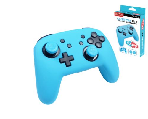 Kit de protection Subsonic Bleu Néon pour manette Nintendo Switch Pro État correct reconditionné disponible sur Fnac