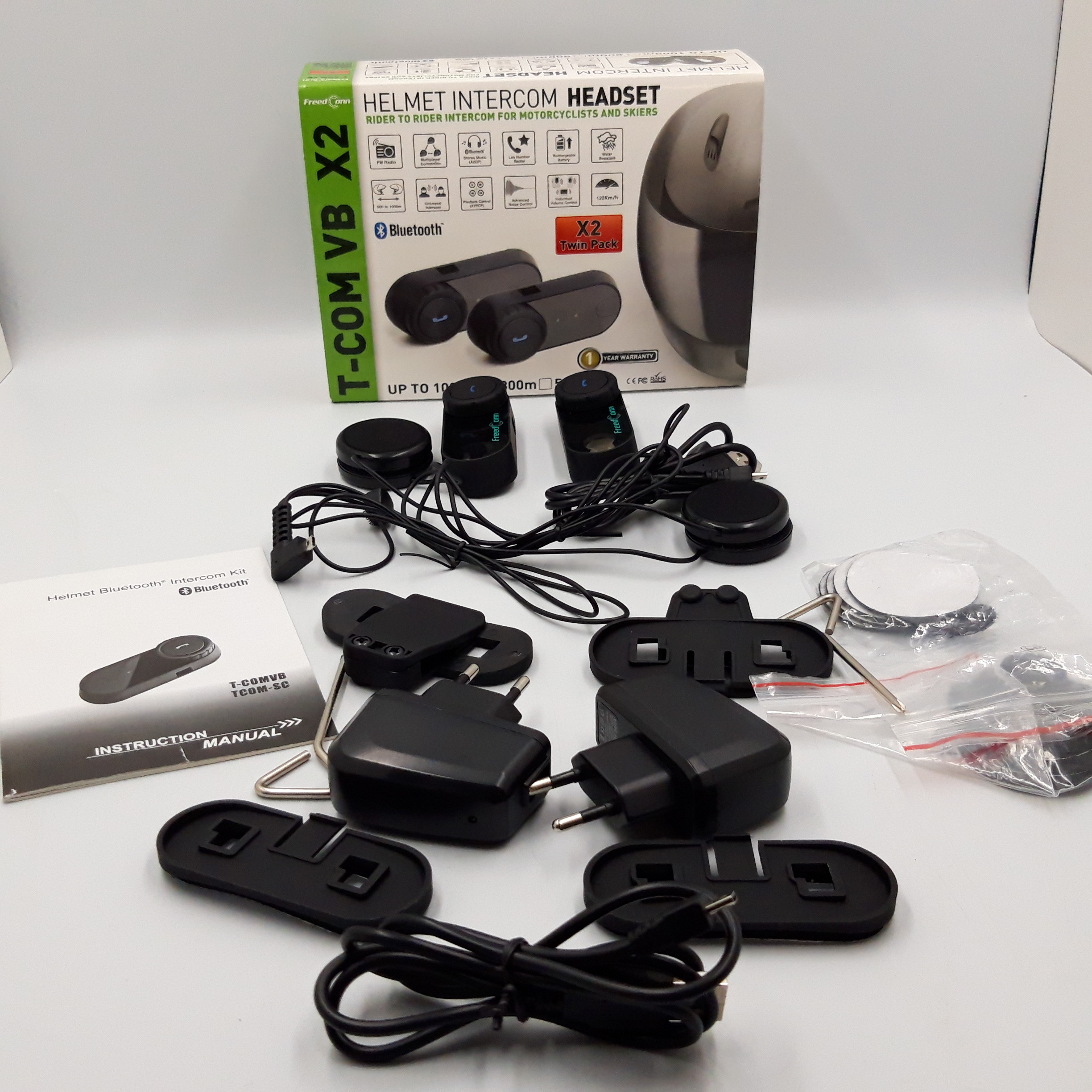 Acheter Kit pour casque Moto avec Bluetooth, HELMET Intercom Headset T-Com VB x2, Complet. Très bon état - 53,00 € Kit pour casque Moto avec Bluetooth, HELMET Intercom Headset T-Com VB x2, Complet. Très bon état reconditionné disponible sur Label Emmaüs