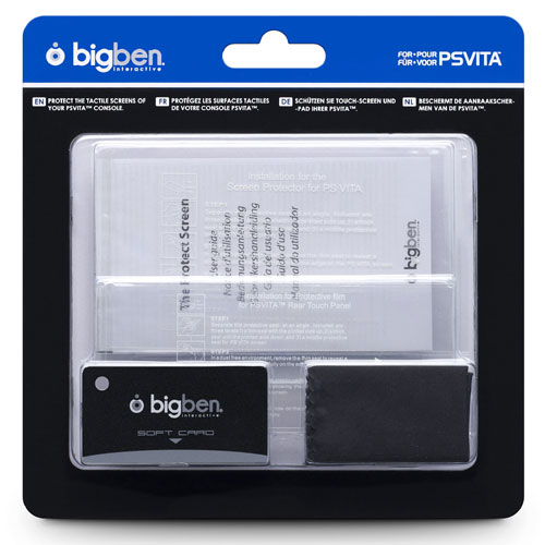 Kit protection écran + arrière Bigben pour PS Vita État correct Bigben Interactive reconditionné disponible sur Fnac