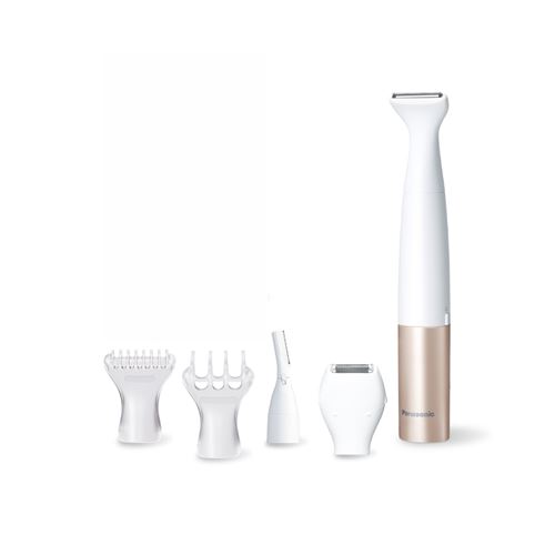 Kit tondeuse et rasage 5 en 1 Panasonic ES-WM31-P301 pour le corps Blanc et Rose doré État correct Panasonic reconditionné disponible sur Fnac