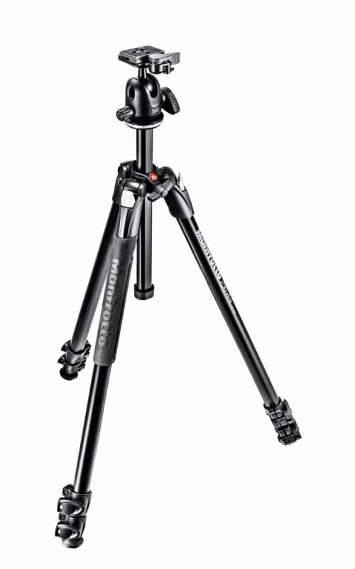 Kit Trepied et Rotule Manfrotto 290 MK290XTA3-BH État correct Manfrotto reconditionné disponible sur Fnac