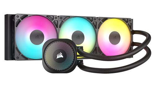 Kit Watercooling CPU Corsair NAUTILUS 360 ARGB noir État correct Corsair reconditionné disponible sur Fnac