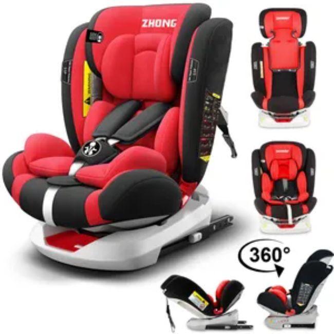 KITYTETY Siège Auto Pivotant 360° ISOFIX LATCH - 40-150 cm de 0 à 12 ans - Groupe 0+/1/2/3 (0-36kg) - Têtière réglable, Inclinable - Rouge Parfait état - 145,24 € KITYTETY Siège Auto Pivotant 360° ISOFIX LATCH - 40-150 cm de 0 à 12 ans - Groupe 0+/1/2/3 (0-36kg) - Têtière réglable, Inclinable - Rouge Parfait état reconditionné disponible sur Label Emmaüs