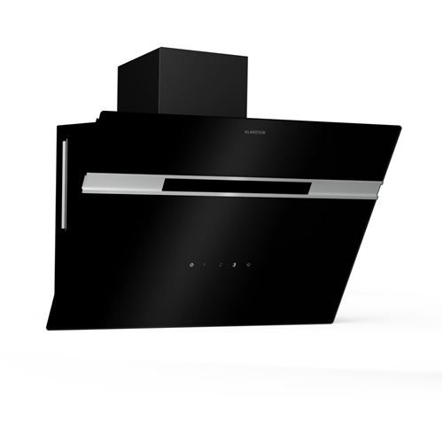 Klarstein Alina 60 Hotte Aspirante 60 cm 600 m³/h LED Classe A Silencieuse Recyclage d'air & Évacuation Noir État correct N/A reconditionné disponible sur Fnac