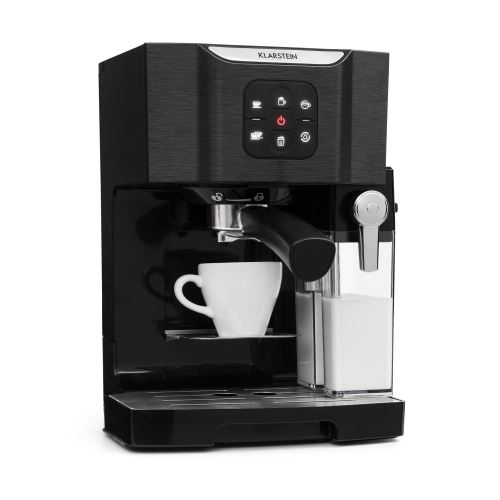 Klarstein BellaVita Machine à café multifonction 1450W 1,4L - mousseur de lait 0,4L - noir État correct - 103,99 € Klarstein BellaVita Machine à café multifonction 1450W 1,4L - mousseur de lait 0,4L - noir État correct reconditionné disponible sur Fnac
