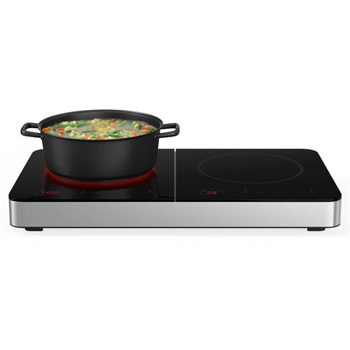Klarstein Cookio Plaque de cuisson à induction Pose libre 2 zones Minuterie Table de cuisson électrique État correct N/A reconditionné disponible sur Fnac