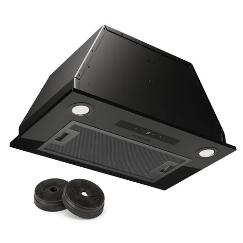 Klarstein Hotte Aspirante Encastrable 52 cm, Hotte de Cuisine LED, 439 m³/h, Min Noir État correct N/A reconditionné disponible sur Fnac