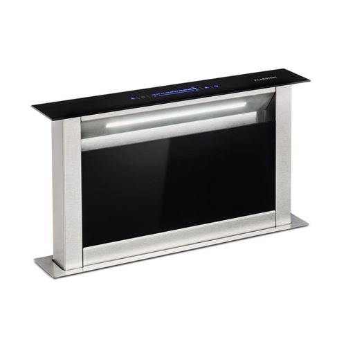Klarstein Hotte aspirante Royal Flush Eco 60 cm Hotte escamotable 576 m³/h A++ Noir État correct N/A reconditionné disponible sur Fnac