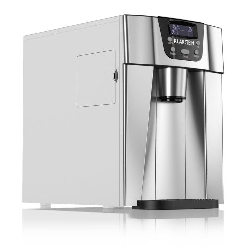 Klarstein Ice Volcano 2G Machine à glaçons 12kg/24h - écran LED - 2 tailles de glaçons - 100W - argent État correct Klarstein reconditionné disponible sur Fnac