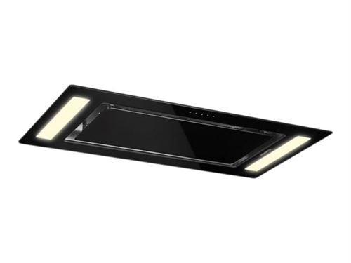 Klarstein Remy - Hotte - plafond - Niche - largeur : 87.8 cm - profondeur : 47.5 cm - extraction et recirculation (avec kit de recirculation supplémentaire) - noir État correct - 372,99 € Klarstein Remy - Hotte - plafond - Niche - largeur : 87.8 cm - profondeur : 47.5 cm - extraction et recirculation (avec kit de recirculation supplémentaire) - noir État correct reconditionné disponible sur Fnac