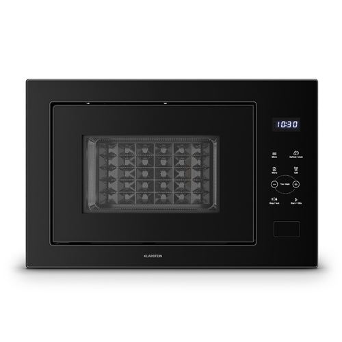 Klarstein Velaire Micro-Ondes Encastrable 25 L avec Gril 850W 1200W 8 Programmes Tactile Acier Inox Noir État correct N/A reconditionné disponible sur Fnac