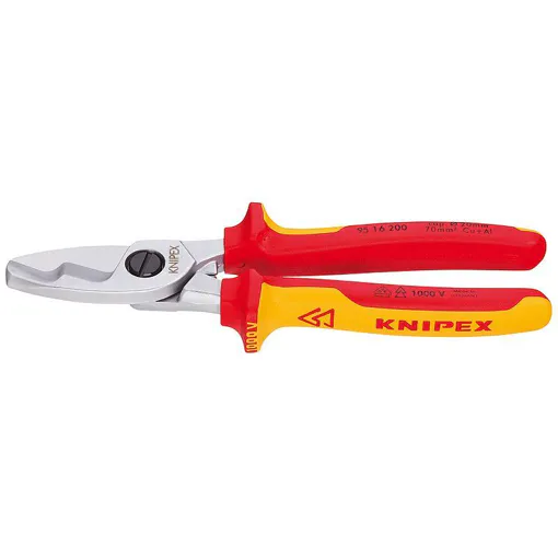 Knipex Coupe-câbles à double tranchants 200 mm - 95 16 200 SB Bon état reconditionné disponible sur Rakuten