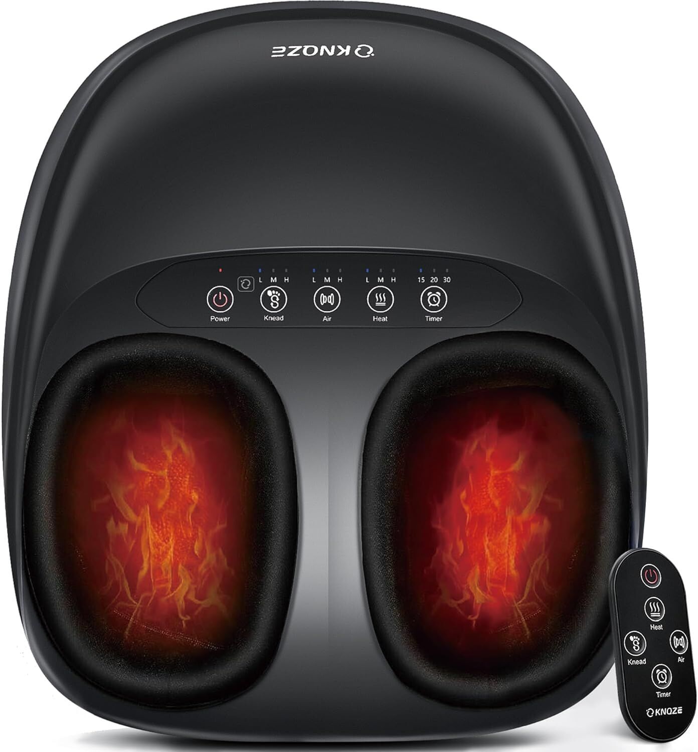 KNQZE KF7 masseur de pieds Shiatsu chauffant noir Très bon état N/A (je n'ai pas pu identifier cette marque, il reconditionné disponible sur Refurbed