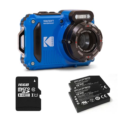 KODAK Appareil Photo Pixpro - WPZ2 - Bleu État correct N/A reconditionné disponible sur Fnac