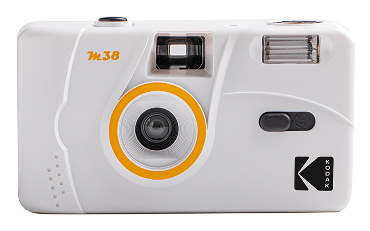 KODAK - Appareil Photo Rechargeable KODAK M38-35mm, Objectif Haute Qualité, Flash Intégré, Pile AA - Blanc - Excellent état Parfait état Kodak reconditionné disponible sur Pixmania