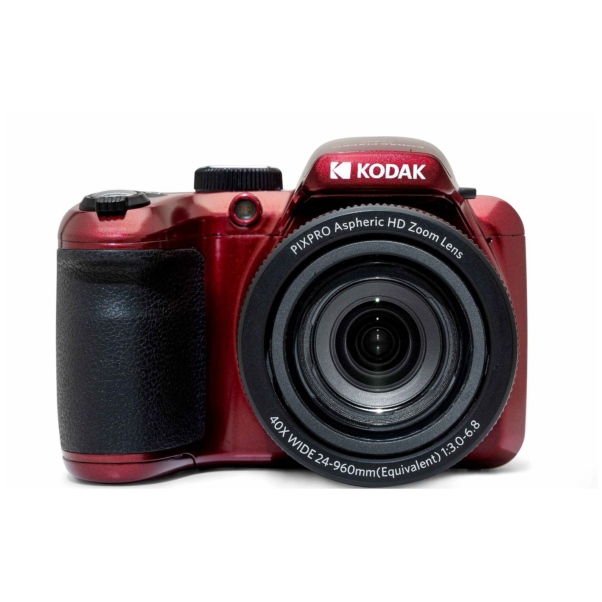 Kodak Astro Zoom AZ405 1/2.3 Appareil photo Bridge 20,68 MP BSI CMOS 5184 x 3888 pixels Rouge - Excellent état Parfait état Kodak reconditionné disponible sur Pixmania