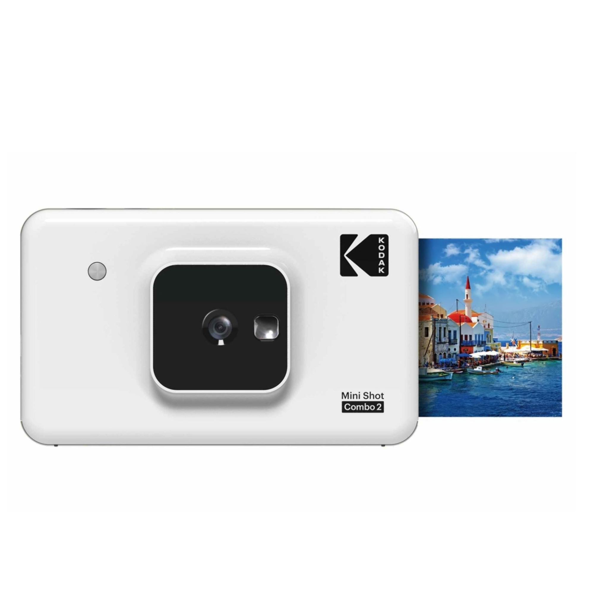 Kodak Mini Shot Combo 2 white 53,4 x 86,5 mm CMOS Blanc - Excellent état Parfait état Kodak reconditionné disponible sur Pixmania