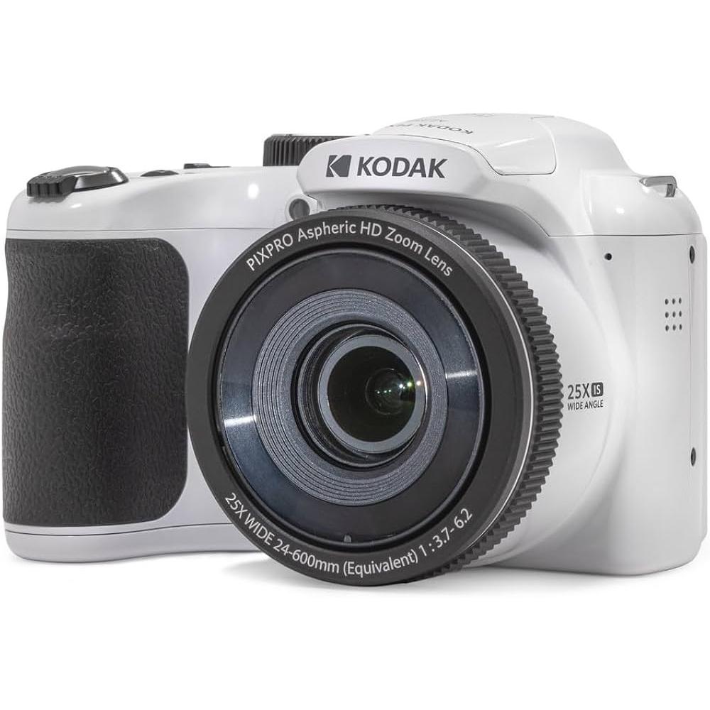 Kodak Pixpro Astro Zoom AZ255 - Blanc + Kodak Zoom Optique 25X 24-600mm f/3.7-6.2 Reconditionné Kodak reconditionné photo 3 | Dero