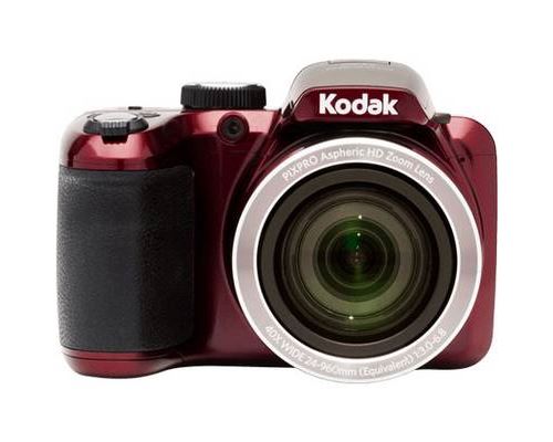 Kodak PIXPRO Astro Zoom AZ401 - Appareil photo numérique - compact - 16.15 MP - 720 p / 30 pi/s - 40x zoom optique - rouge État correct Kodak reconditionné disponible sur Fnac