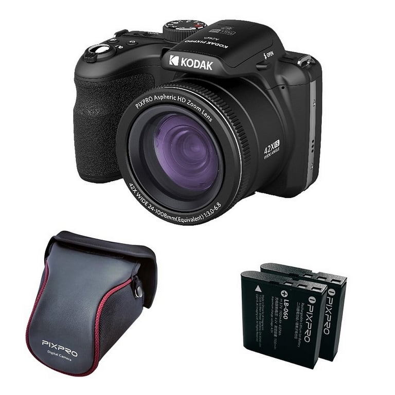 KODAK Pixpro Astro Zoom AZ426 - Appareil Photo Numérique Bridge avec Zoom Optique 42x et Vidéo Full HD 1080p - Noir - Excellent état Parfait état Kodak reconditionné disponible sur Pixmania