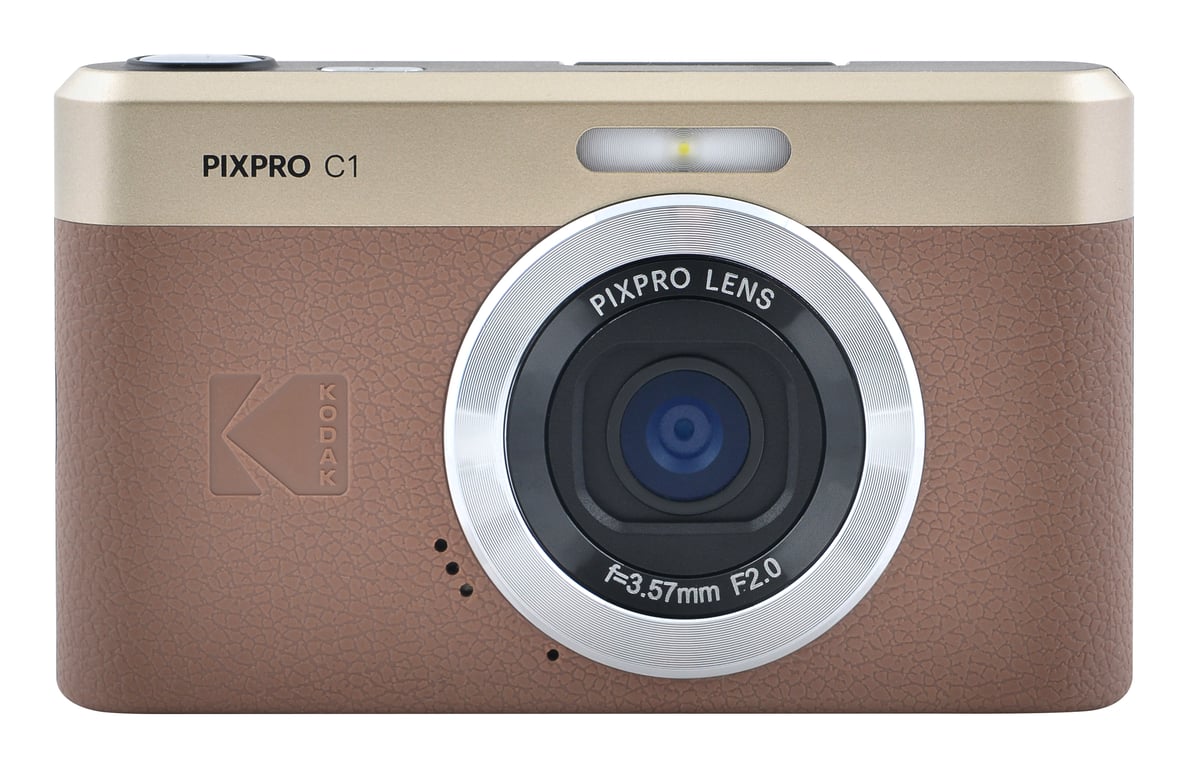 Kodak PIXPRO C1BN appareil photo numérique 1/3 Appareil-photo compact 13 MP CMOS 4160 x 3120 pixels Marron - Excellent état Parfait état Kodak reconditionné disponible sur Pixmania