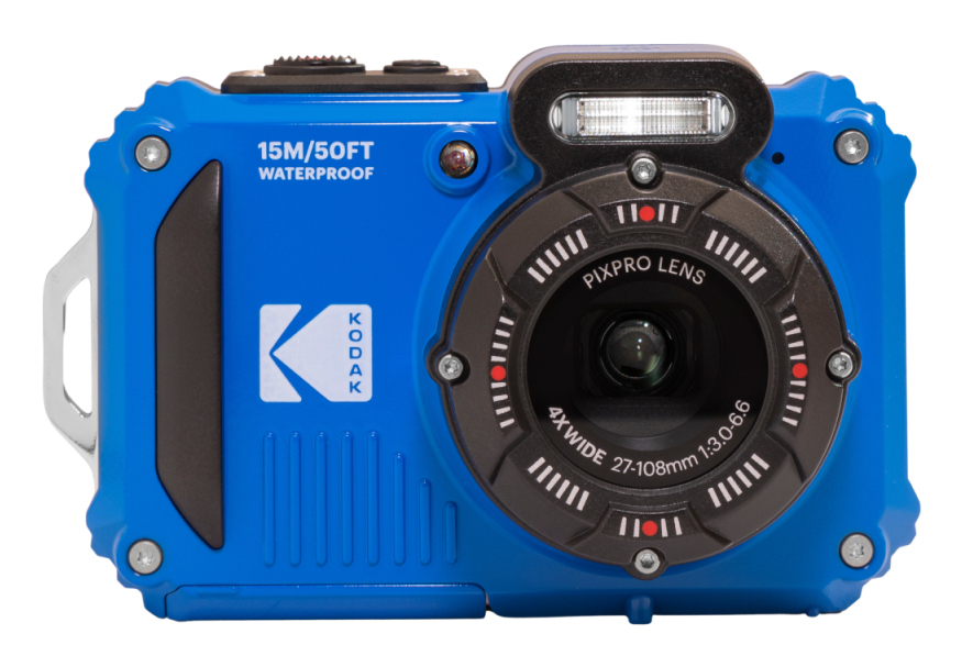 Kodak PIXPRO WPZ2 1/2.3 Appareil-photo compact 16,76 MP BSI CMOS 4608 x 3456 pixels Bleu - Excellent état Parfait état Kodak reconditionné disponible sur Pixmania
