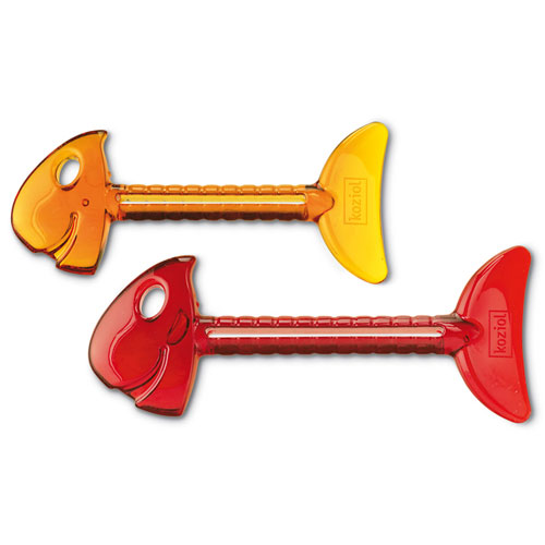 Koziol - 3717100 - Rollmops - Lot de 2 vide-tubes - Orange et Rouge Transparent État correct reconditionné disponible sur Fnac