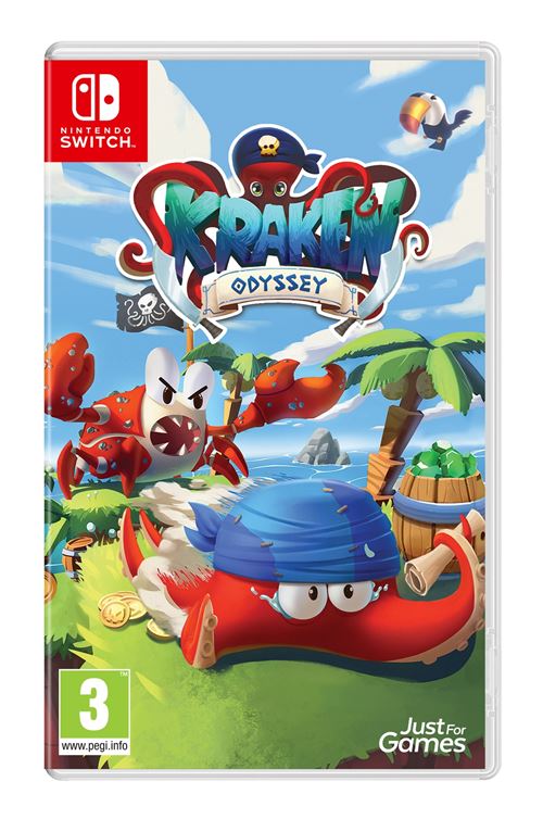 Kraken Odyssey Nintendo Switch État correct Just for Games reconditionné disponible sur Fnac