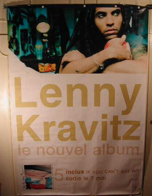 Kravitz Lenny - 120x170 cm - AFFICHE / POSTER État correct N/A reconditionné disponible sur Fnac