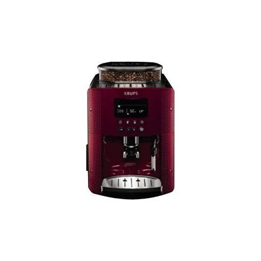 Krups EA815570 - Machine à café automatique avec buse vapeur Cappuccino - 15 bar - gamay red Bon état reconditionné disponible sur Rakuten