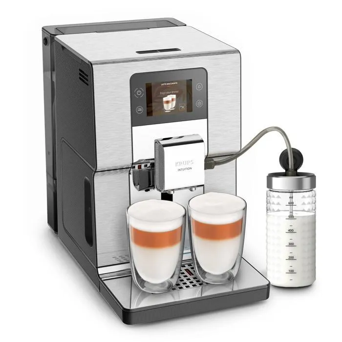 Acheter KRUPS Intuition Expérience+ Machine à café à grain 21 boissons Ecran tactile couleur EA877D10R - RECONDITIONNÉ Reconditionné - 615,99 € KRUPS Intuition Expérience+ Machine à café à grain 21 boissons Ecran tactile couleur EA877D10R - RECONDITIONNÉ Reconditionné Krups reconditionné disponible sur Cdiscount Seconde Vie