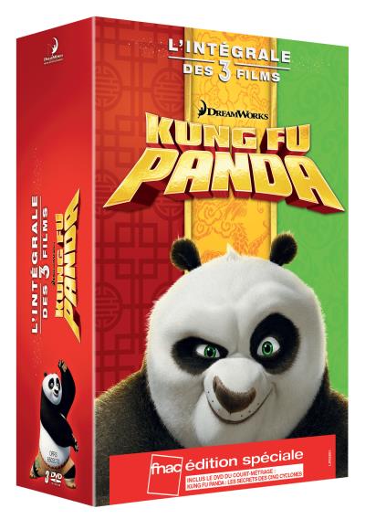 Kung Fu Panda L'intégrale des 3 films Coffret Edition spéciale Fnac DVD État correct reconditionné disponible sur Fnac